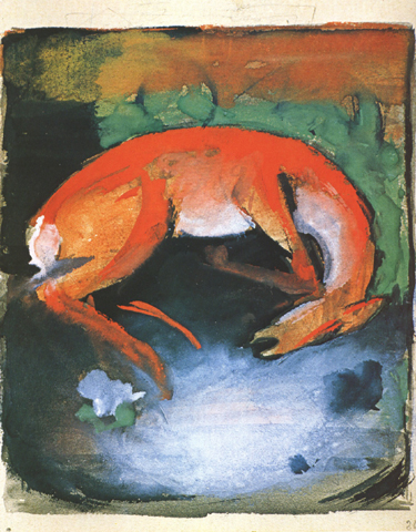 Franz Marc Dead Deer (mk34)